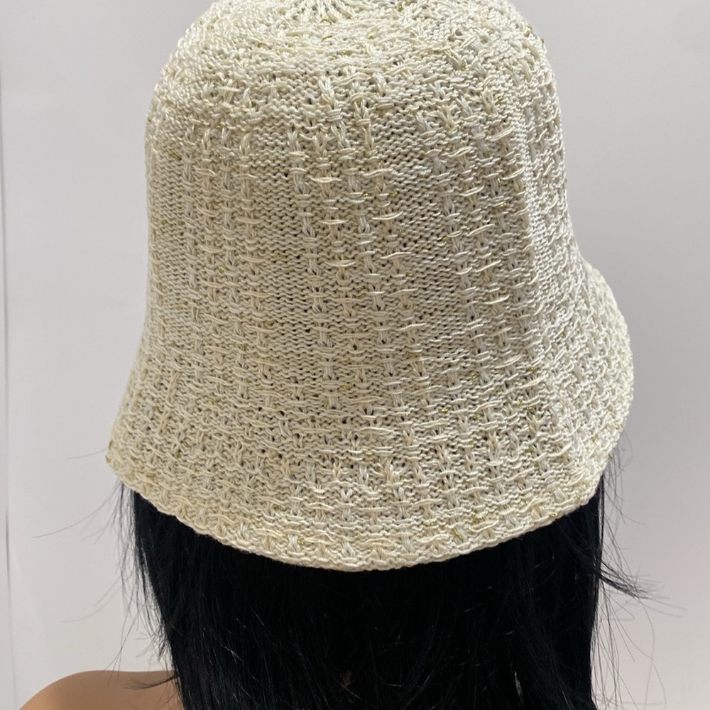 NEW- KNITTED BUCKET hat - Picture 4 of 5